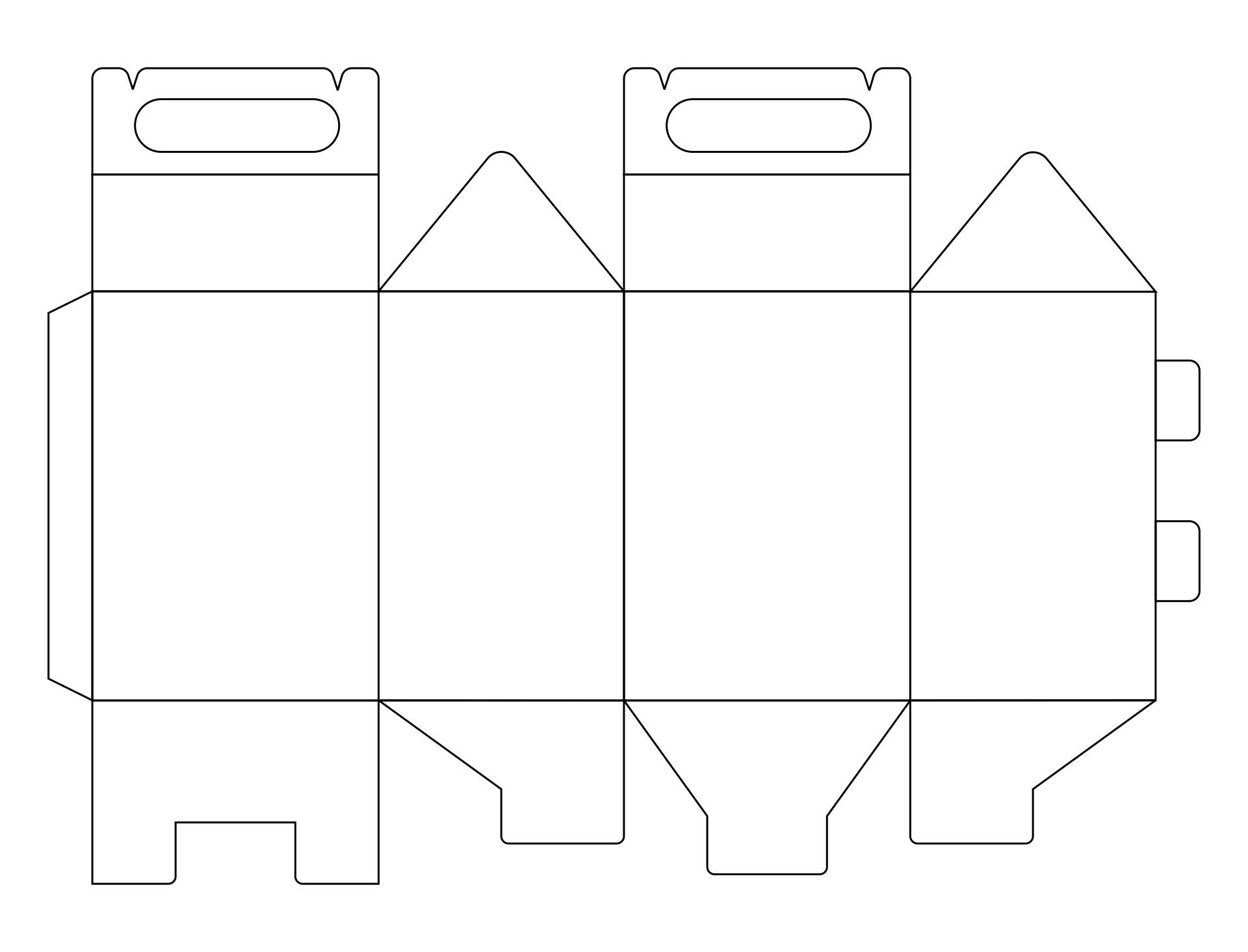 Printable Paper Box Template