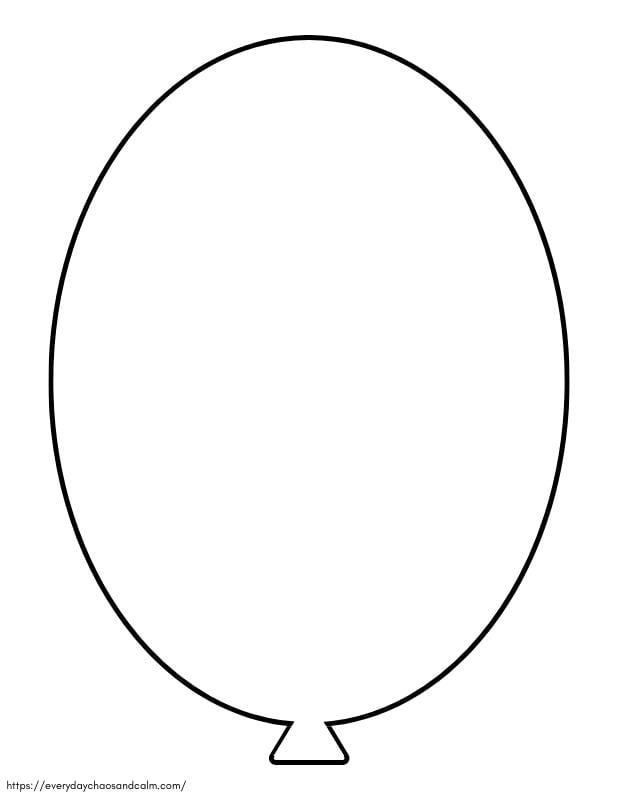 Printable Small Balloon Template 44 OFF Www pinnaxis