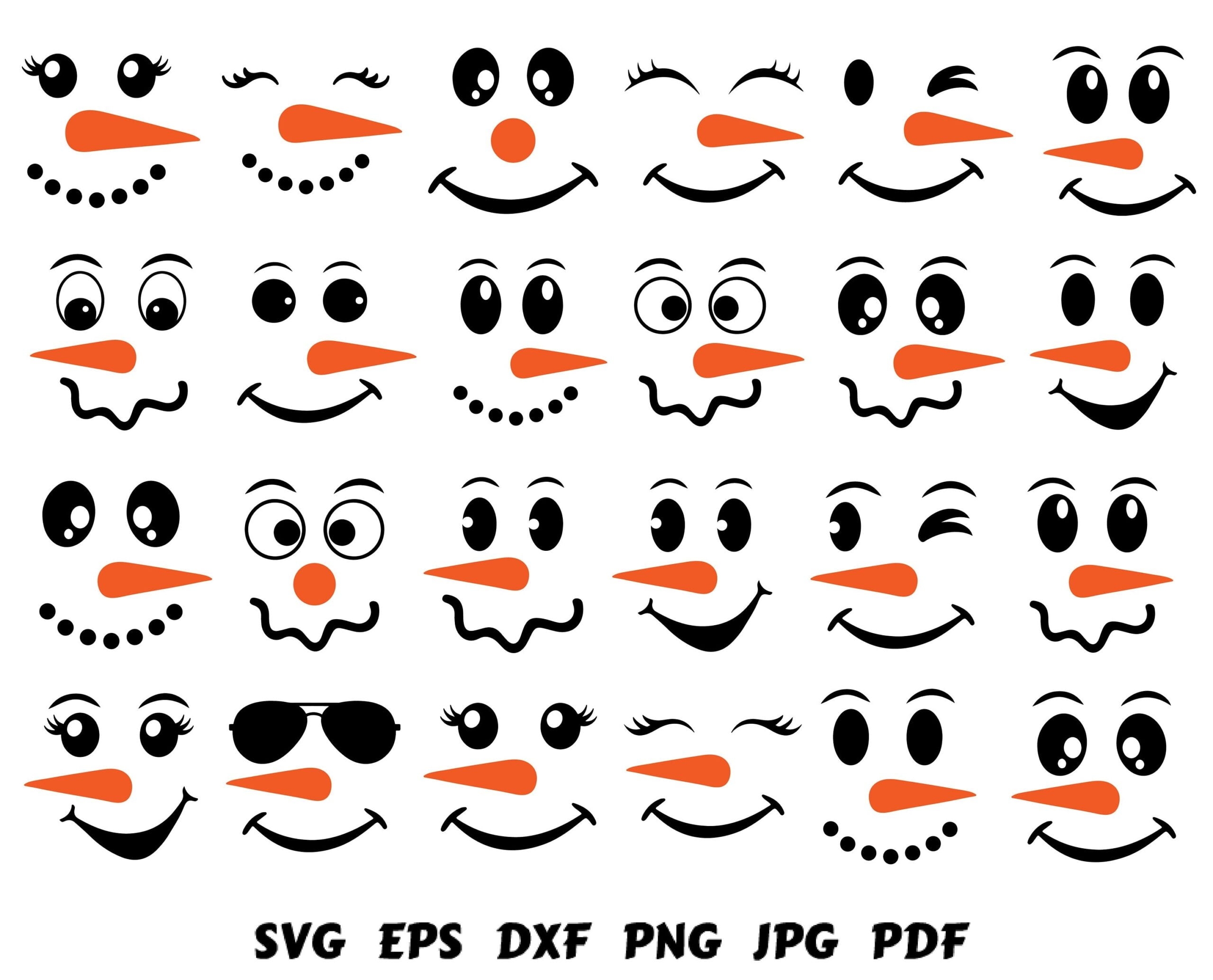 Printable Snowman Face Template Printable Templates Online By Paul