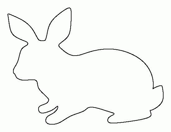 Rabbit Template Cliparts co