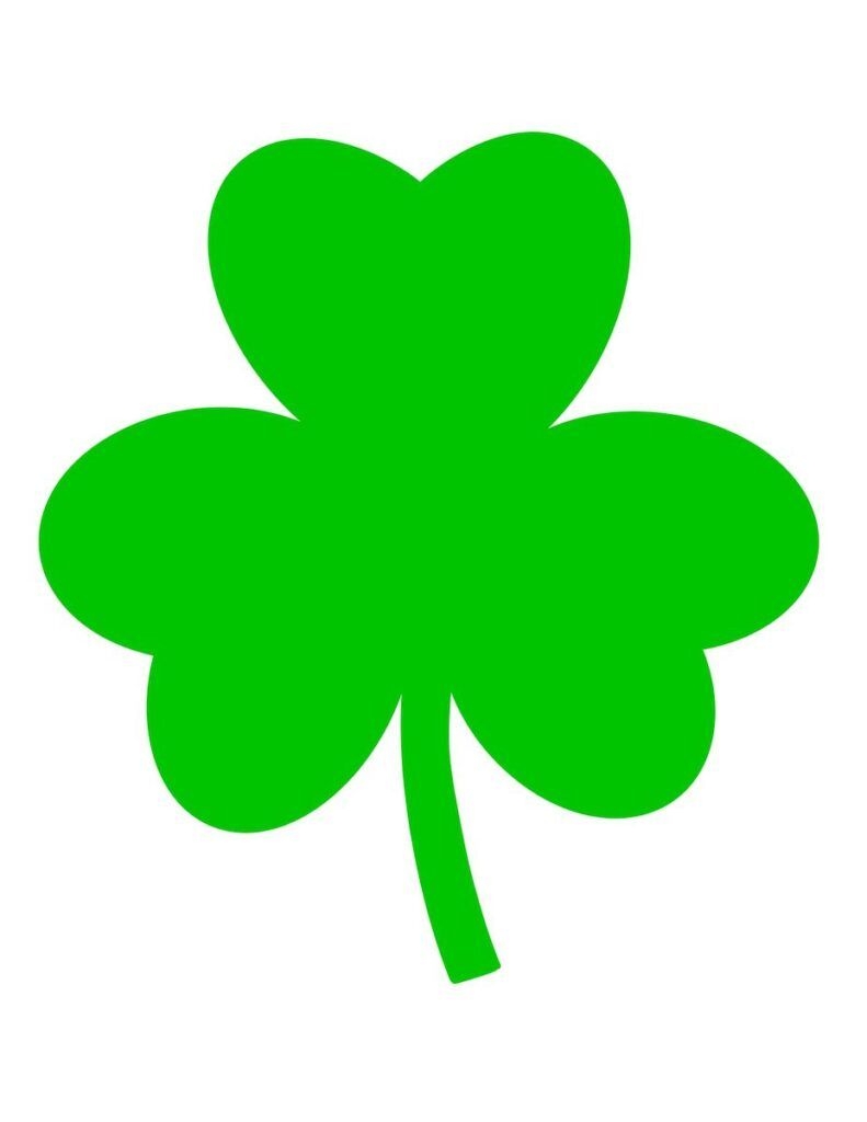 Shamrock Template Printable Best Templates Resources