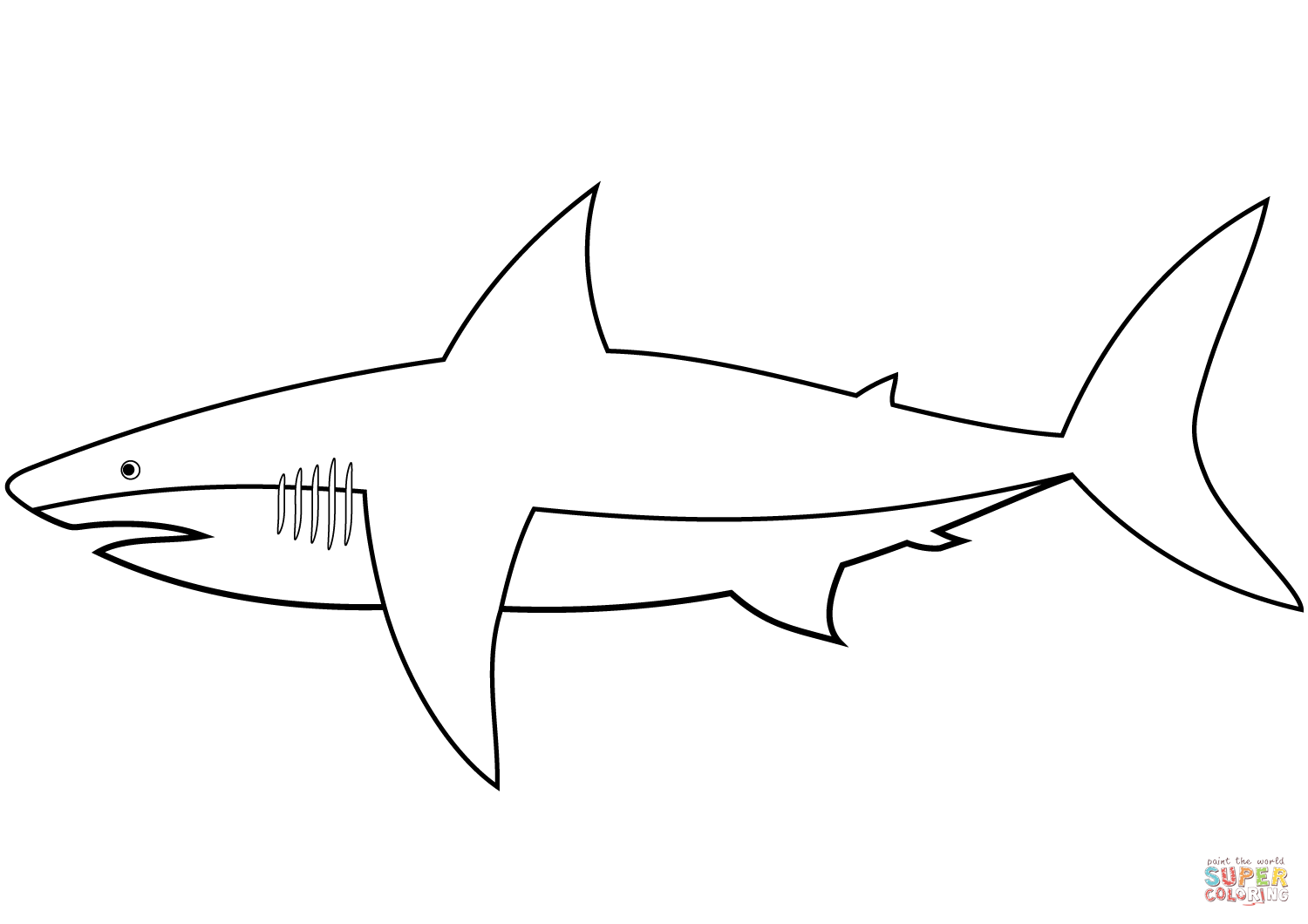 Shark Printable Template Content Calendar Template