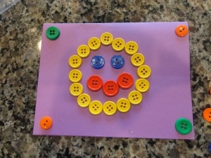 Smile Button Greeting Card All Kids Network