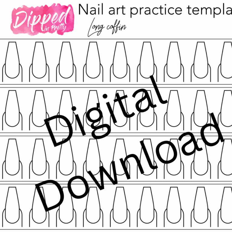 Top 23 Nail Design Practice Templates You Need For 2024